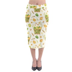 Easter Eggs   Midi Pencil Skirt by ConteMonfrey