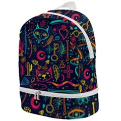 Sketch Graphic Illustration Zip Bottom Backpack by Vaneshart