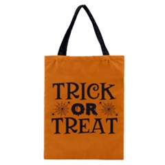 Trick Or Treat Classic Tote Bag by ConteMonfrey