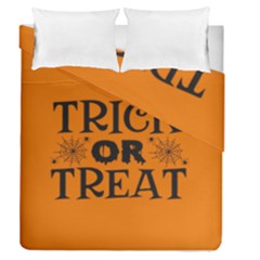 Trick Or Treat Duvet Cover Double Side (queen Size) by ConteMonfrey