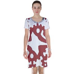 IM Fourth Dimension INSTAFOREX Short Sleeve Nightdress