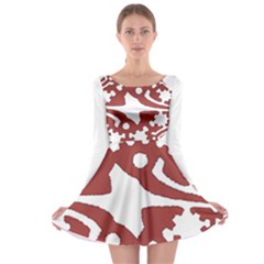 IM Fourth Dimension INSTAFOREX Long Sleeve Skater Dress