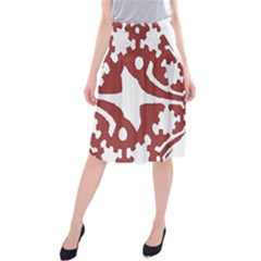 IM Fourth Dimension INSTAFOREX Midi Beach Skirt