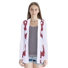 IM Fourth Dimension INSTAFOREX Drape Collar Cardigan