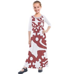 IM Fourth Dimension INSTAFOREX Kids  Quarter Sleeve Maxi Dress