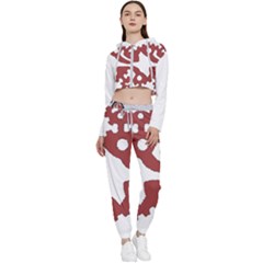 IM Fourth Dimension INSTAFOREX Cropped Zip Up Lounge Set