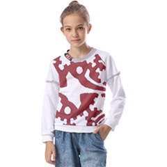 IM Fourth Dimension INSTAFOREX Kids  Long Sleeve Tee with Frill 