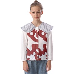 IM Fourth Dimension INSTAFOREX Kids  Peter Pan Collar Blouse