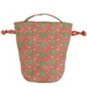 Christmas textur Drawstring Bucket Bag View2