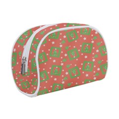 Christmas Textur Make Up Case (small) by artworkshop