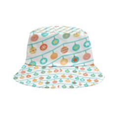 Christmas Textur Inside Out Bucket Hat by artworkshop