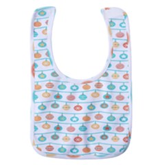 Christmas Textur Baby Bib by artworkshop