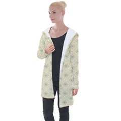 Christmas Textur 03 Longline Hooded Cardigan by artworkshop