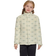 Christmas Textur 03 Kids  Puffer Bubble Jacket Coat by artworkshop