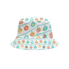 Christmas Textur 02 Inside Out Bucket Hat (kids) by artworkshop