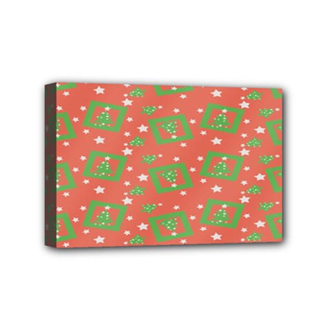 Christmas Textur 01 Mini Canvas 6  X 4  (stretched) by artworkshop