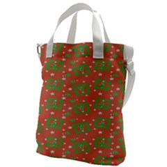 Christmas Textur 01 Canvas Messenger Bag by artworkshop