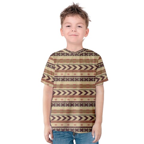 Christmas Textur 04 Kids  Cotton Tee by artworkshop