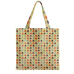 Christmas textur 05 Zipper Grocery Tote Bag