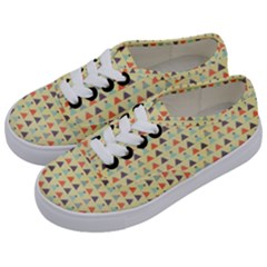 Christmas Textur 05 Kids  Classic Low Top Sneakers by artworkshop