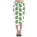 Kermit The Frog pattern Velvet Midi Pencil Skirt View1