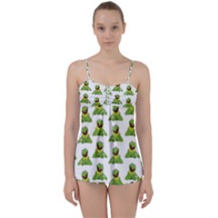 Kermit The Frog Babydoll Tankini Set by Valentinaart