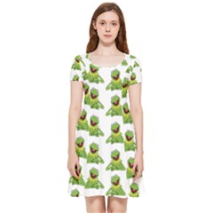 Kermit The Frog Inside Out Cap Sleeve Dress by Valentinaart