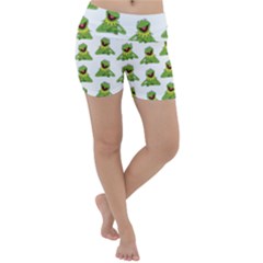 Kermit The Frog Lightweight Velour Yoga Shorts by Valentinaart