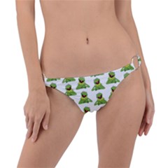 Kermit The Frog Ring Detail Bikini Bottom by Valentinaart