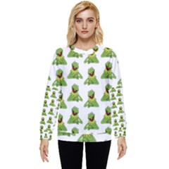 Kermit The Frog Hidden Pocket Sweatshirt by Valentinaart