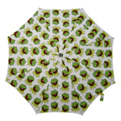 Kermit The Frog Hook Handle Umbrellas (large) by Valentinaart