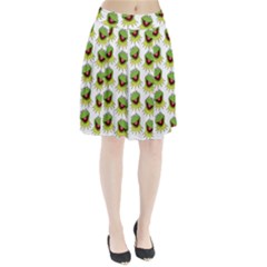 Kermit The Frog Pleated Skirt by Valentinaart