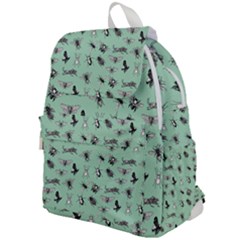 Insects Pattern Top Flap Backpack by Valentinaart