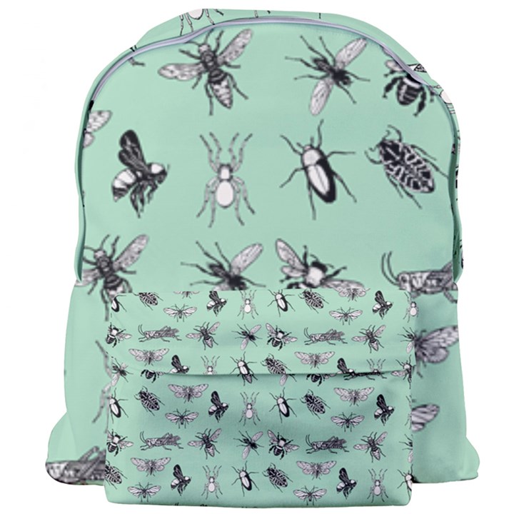 Insects pattern Giant Full Print Backpack