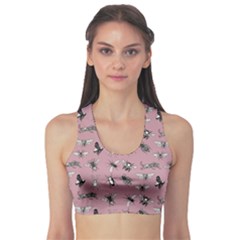 Insects pattern Sports Bra