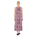 Insects pattern Sleeveless Maxi Dress View2