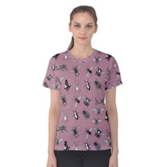 Insects pattern Women s Cotton Tee