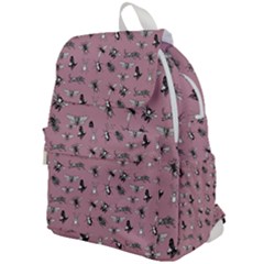 Insects pattern Top Flap Backpack