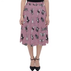 Insects pattern Classic Midi Skirt