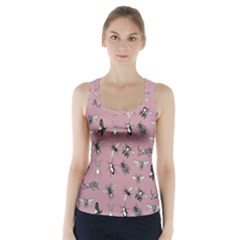 Insects pattern Racer Back Sports Top