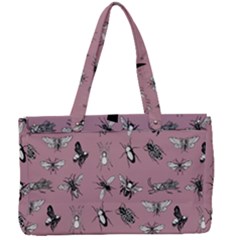 Insects pattern Canvas Work Bag