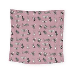 Insects pattern Square Tapestry (Small)