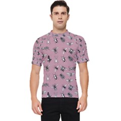 Insects pattern Men s Short Sleeve Rash Guard