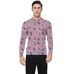 Insects Pattern Men s Long Sleeve Rash Guard by Valentinaart