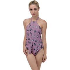Insects pattern Go with the Flow One Piece Swimsuit