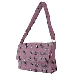 Insects Pattern Full Print Messenger Bag (s)