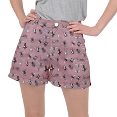Insects pattern Ripstop Shorts