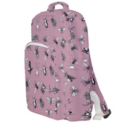 Insects pattern Double Compartment Backpack