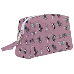 Insects pattern Wristlet Pouch Bag (Large)