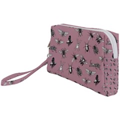Insects pattern Wristlet Pouch Bag (Small)